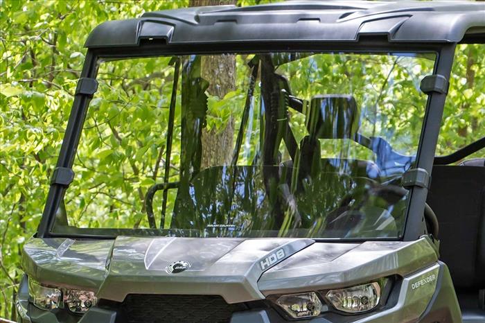Full Windshield Scratch Resistant Can-Am Defender HD 8/HD 9/HD 10 Rough Country