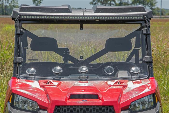 Vented Full Windshield Scratch Resistant Polaris Ranger 1000/Ranger XP 900/1000 Rough Country