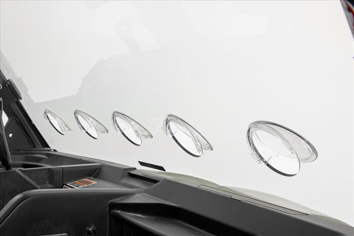 Vented Full Windshield Scratch Resistant Can-Am Defender HD 5/HD 8/HD 9/HD 10 Rough Country