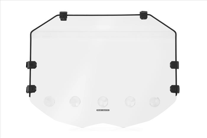 Vented Full Windshield Scratch Resistant Can-Am Maverick X3 Rough Country