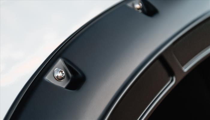 Fender Flares Defender GCN Victory Red Chevy Silverado 1500 (19-26) Rough Country