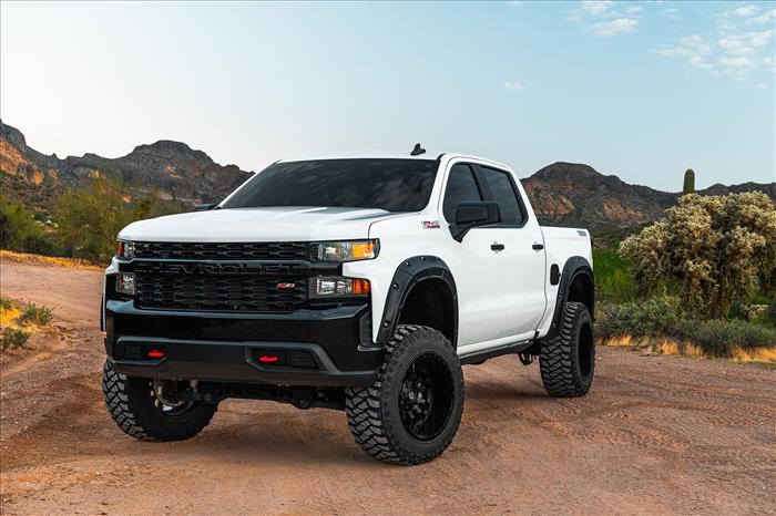 Fender Flares Defender GXP Lakeshore Blue Chevy Silverado 1500 (19-26) Rough Country