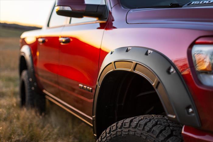 Fender Flares Defender PGW Timerline Green Ram 1500 2WD/4WD (2019-2024) Rough Country