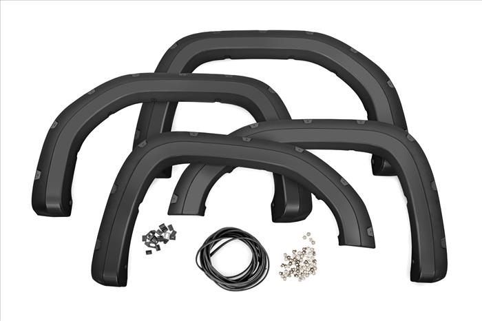 Fender Flares 5IS Silver Ice GMC Sierra 1500 2WD/4WD (2019-2026) Rough Country