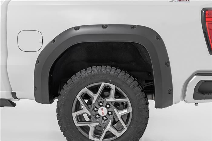 Pocket Fender Flares GLT Dynamic Blue GMC Sierra 1500 2WD/4WD (2019-2026) Rough Country