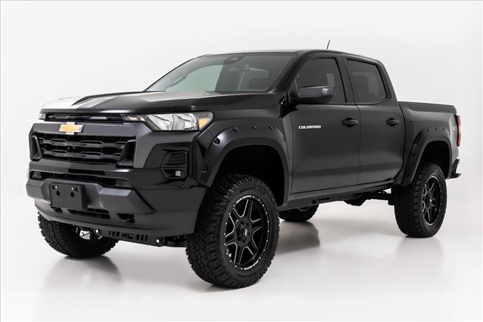 Pocket Fender Flares GAZ Summit White Chevy Colorado 2WD/4WD (2023-2026) Rough Country