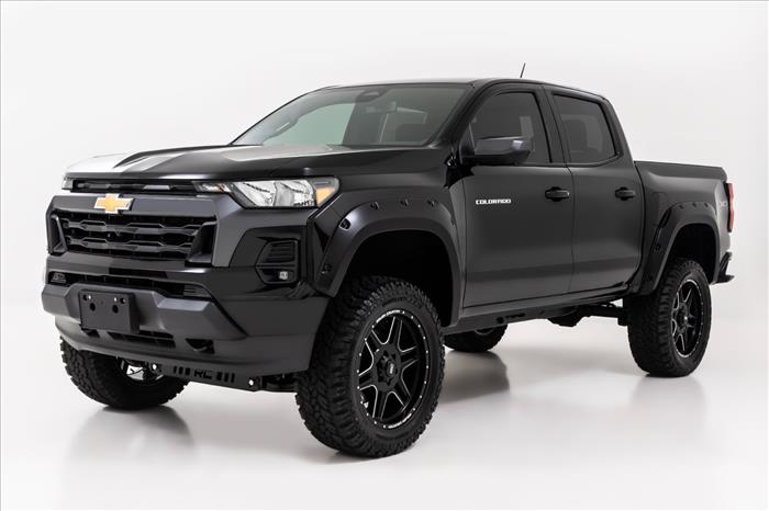 Pocket Fender Flares GXD Sterling Grey Metallic Chevy Colorado (23-26) Rough Country