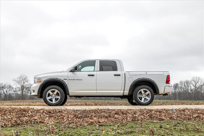Pocket Fender Flares PS2 Bright Silver Metallic Ram 1500 2WD/4WD (2009-2018 & Classic) Rough Country
