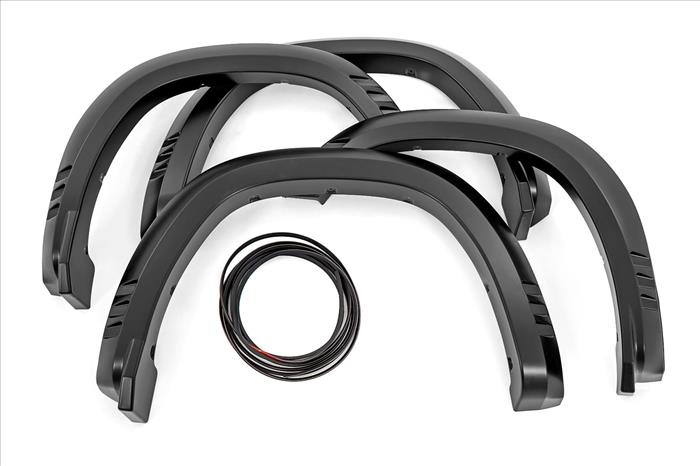 Fender Flares SF1 PXQ Black Ram 1500 2WD/4WD (2019-2024) Rough Country