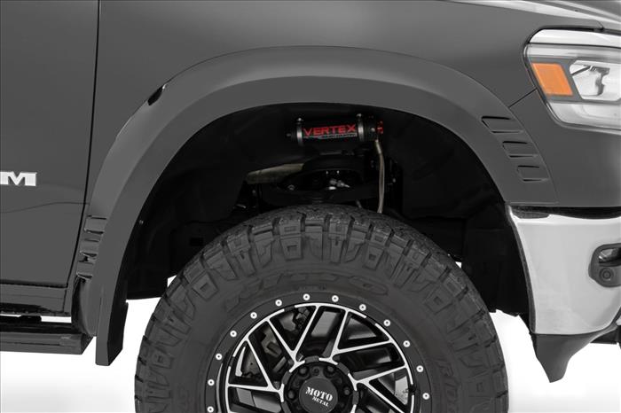 Fender Flares SF1 PXR Brilliant Black Ram 1500 2WD/4WD (2019-2024) Rough Country