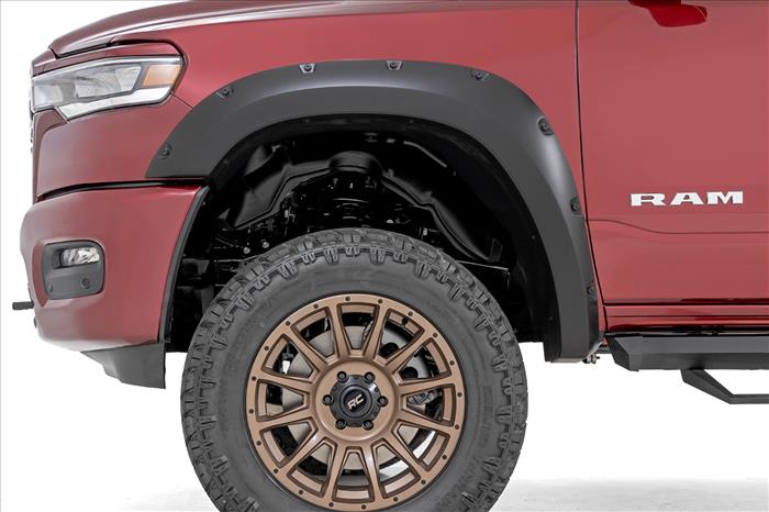 Pocket Fender Flares PBJ Hydro Blue Ram 1500 2WD/4WD (2025-2026) Rough Country