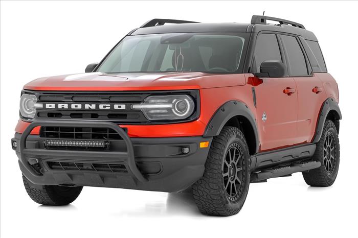 Pocket Fender Flares JS Iconic Silver Ford Bronco Sport 4WD (2021-2026) Rough Country