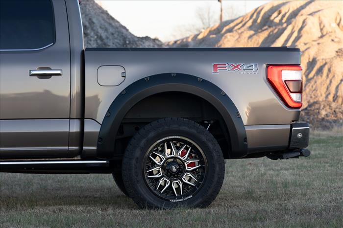 Pocket Fender Flares DB Shelter Green Ford F-150 2WD/4WD (2021-2026) Rough Country