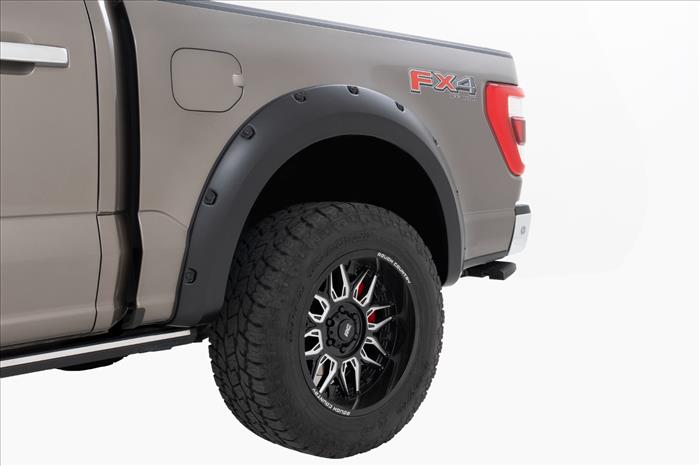 Pocket Fender Flares LJ Darkened Bronze Ford F-150 2WD/4WD (2021-2026) Rough Country