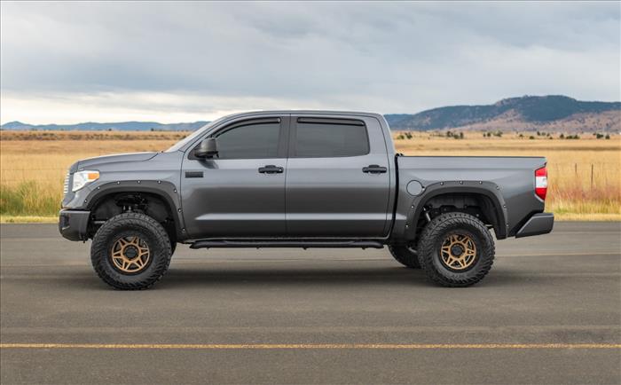 Pocket Fender Flares 6 & 8 Foot Bed Gloss Black Toyota Tundra (14-21) Rough Country