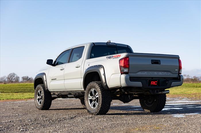 Pocket Fender Flares 8W2 Cavalry Blue Toyota Tacoma 2WD/4WD (2016-2023) Rough Country