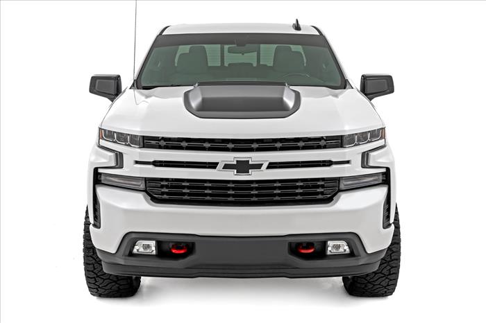 Hood Scoop GXG Tungsten Chevy Silverado 1500 2WD/4WD (2019-2026) Rough Country