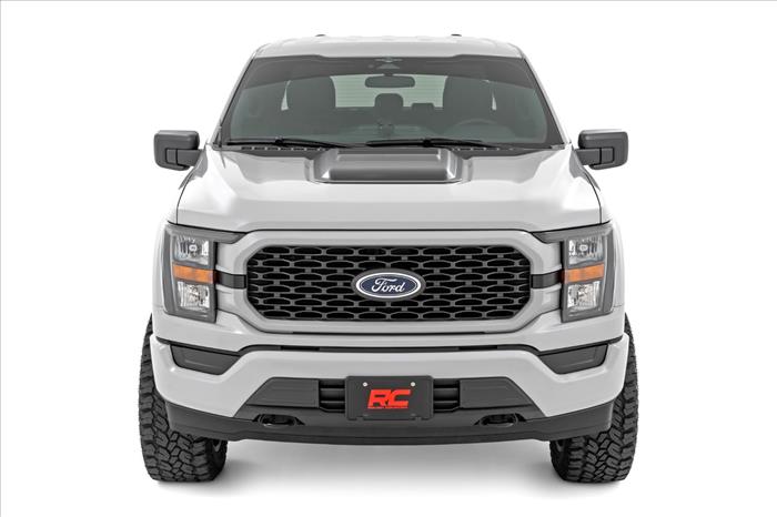 Hood Scoop E7 Velocity Blue Ford F-150 2WD/4WD (2021-2025) Rough Country