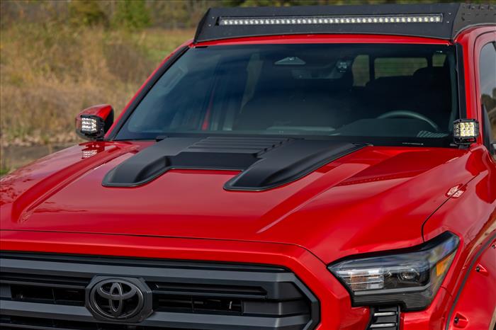 Hood Scoop 3U5 Supersonic Red Toyota 4Runner (25-26)/Tacoma (24-26) Rough Country