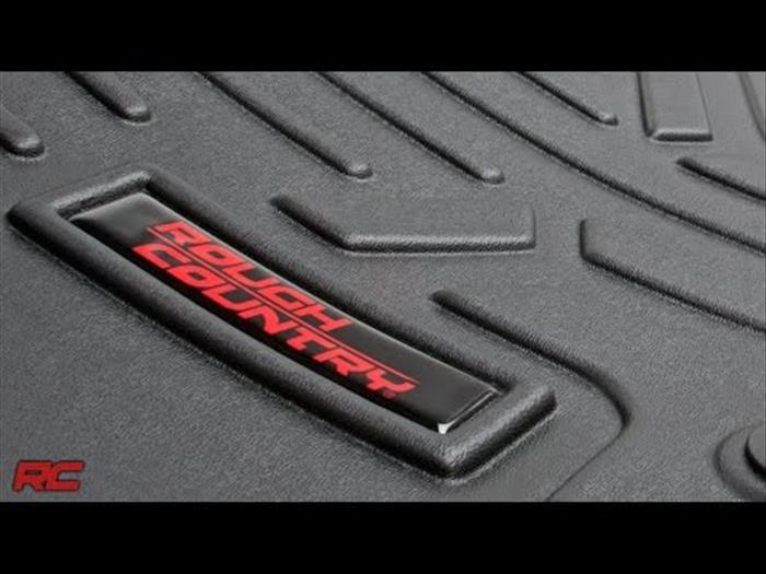 Floor Mats Front and Rear Ford Maverick Hybrid 2WD/4WD (2022-2026) Rough Country