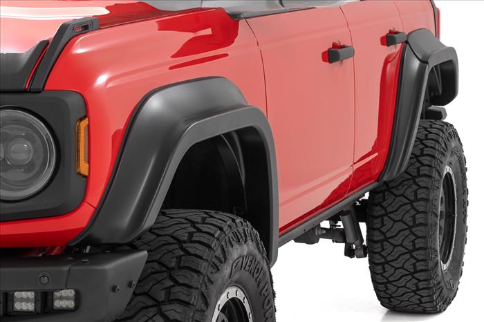 Fender Flares T9 Marsh Gray Ford Bronco 4WD (2021-2025) Rough Country