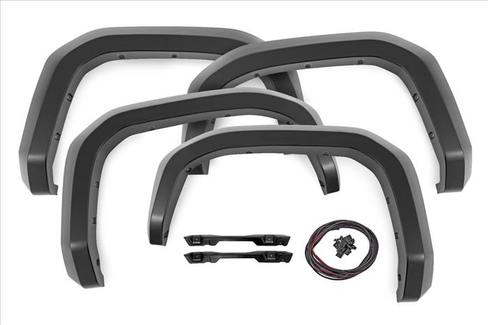 Fender Flares Sport 202 Gloss Black Toyota Tacoma 2WD/4WD (2024-2026) Rough Country
