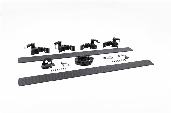 Power Running Boards Dual Electric Motor Double Cab Silverado/Sierra 1500/2500HD/3500HD (19-26) Rough Country