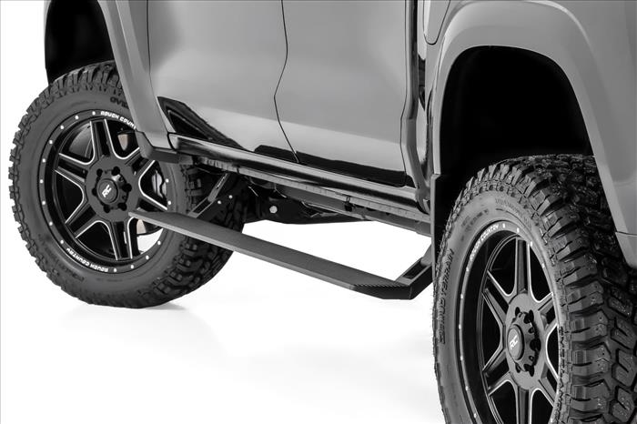 Power Running Boards Dual Electric Motor Crew Cab Chevy/GMC Canyon/Colorado (15-26) Rough Country