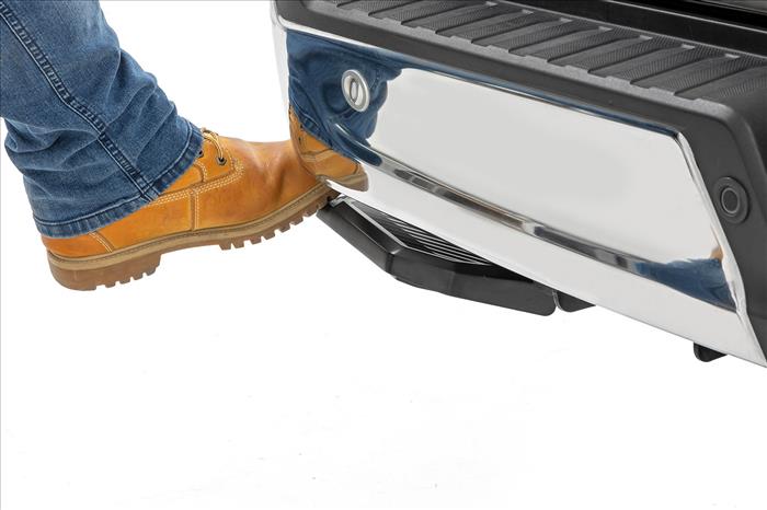 Retractable Bed Step Manual Pull Ford F-150 2WD/4WD (2015-2020) Rough Country