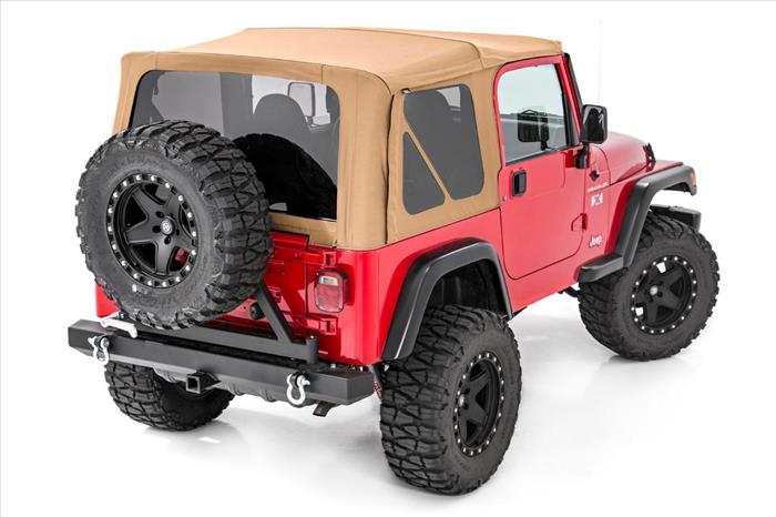 Soft Top Replacement Spice Full Doors Jeep Wrangler TJ 4WD (97-06) Rough Country