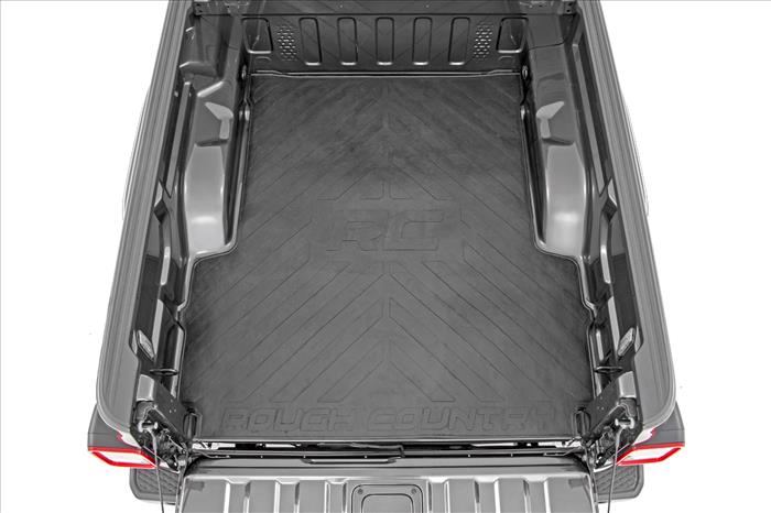 Bed Mat 5 Foot Bed RC Logo Jeep Gladiator JT 4WD (2020-2025) Rough Country