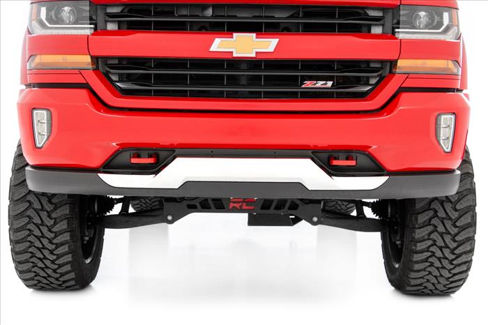 Tow Hooks Forged Red Chevy Silverado 1500 2WD/4WD (2014-2018 & Classic) Rough Country