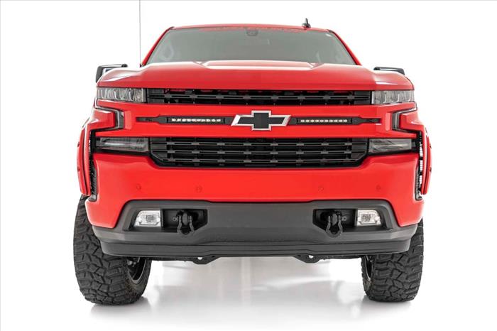 Tow Hook Brackets D-Ring Combo Chevy Silverado 1500 2WD/4WD (2019-2022) Rough Country