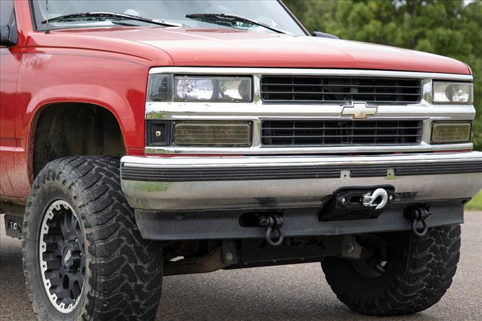 Tow Hook to Shackle Bracket D-Ring Combo Silverado/Sierra 1500 Truck & SUV (88-99) Rough Country