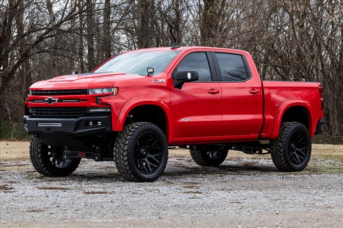 Fender Flares Sport GBA Black Chevy Silverado 1500 2WD/4WD (2019-2026) Rough Country