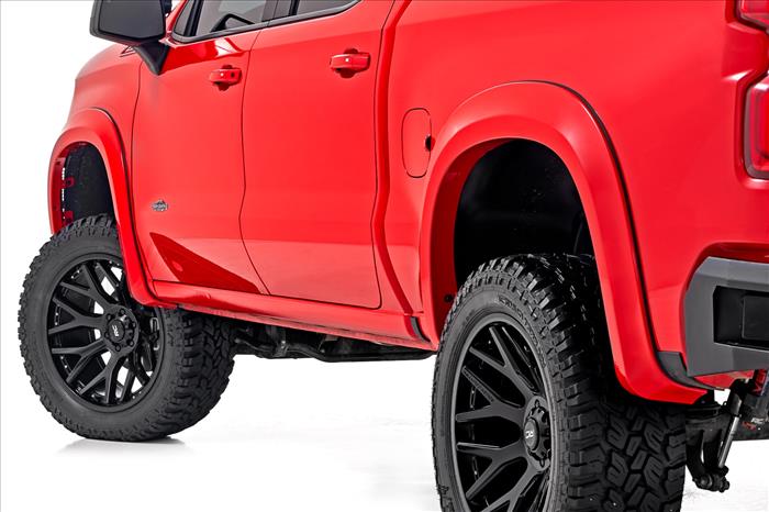 Fender Flares Sport GJI Shadow Gray Chevy Silverado 1500 2WD/4WD (19-26) Rough Country