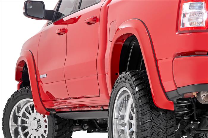 Sport Fender Flares PS2 Bright Silver Metallic Ram 1500 2WD/4WD (19-24) Rough Country