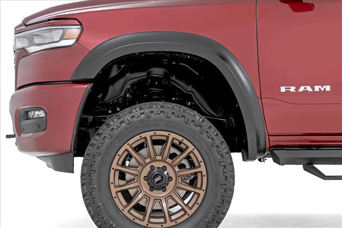 Fender Flares Sport PSC Billet Silver Ram 1500 2WD/4WD (2025-2026) Rough Country