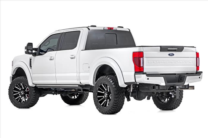 Fender Flares Sport JS Iconic Silver Ford F-250/F-350 Super Duty (17-22) Rough Country