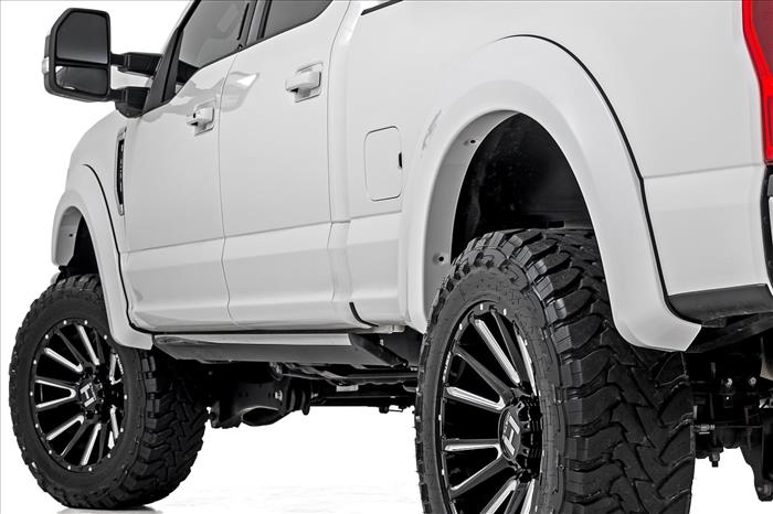 Fender Flares Sport PQ Race Red Ford F-250/F-350 Super Duty (17-22) Rough Country