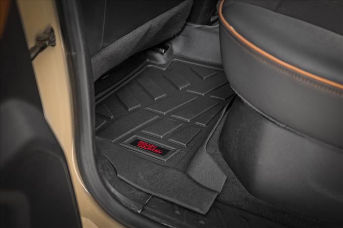 Sure-Fit Floor Mats Front & Rear Chevy/GMC Canyon/Colorado 2WD/4WD (23-26) Rough Country