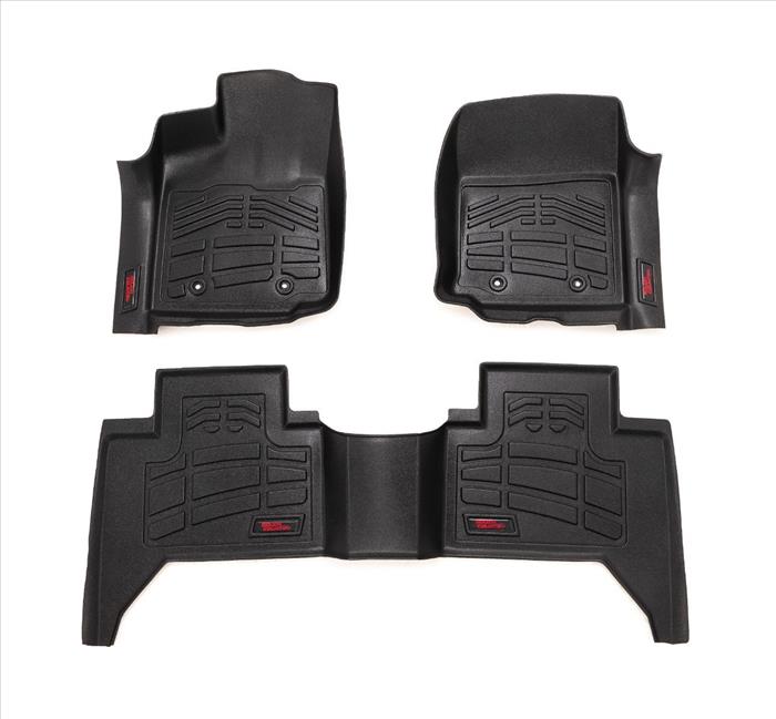 Sure-Fit Floor Mats FR & RR Toyota Tacoma 2WD/4WD (2016-2023) Rough Country
