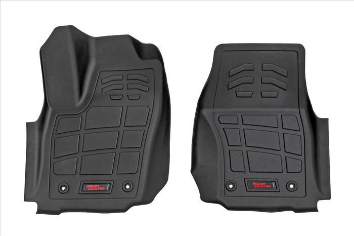 Sure-Fit Floor Mats Front Double Cab TRD Pro Toyota Tacoma 2WD/4WD (2024-2026) Rough Country