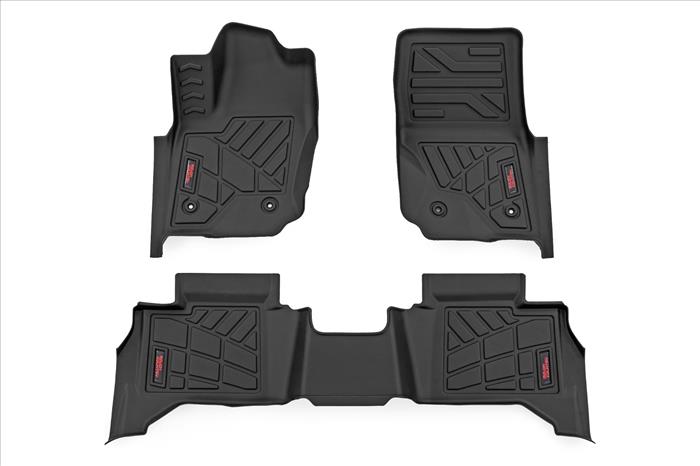 Sure-Fit Floor Mats Front & Rear Toyota 4Runner 2WD/4WD (2025-2026) Rough Country