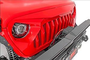 Replacement Grille Angry Eyes Jeep Gladiator JT/Wrangler JL 4WD (18-26) Rough Country