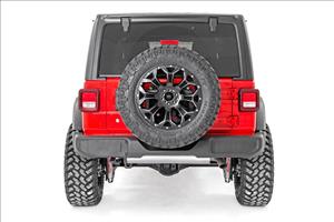 Tire Carrier Relocation Plate No Prox Jeep Wrangler JL (18-26)/Wrangler Unlimited (18-26) Rough Country