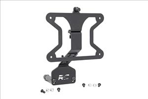 License Plate Relocation Bracket Jeep Wrangler JK/Wrangler Unlimited (07-18) Rough Country