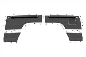 Fender & Quarter Panel Armor Rear Combo Jeep Cherokee XJ 2WD/4WD (97-01) Rough Country