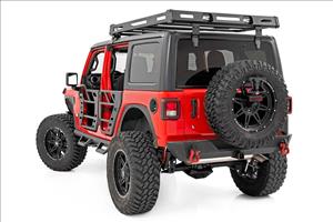 Roof Rack Black Series Lights Jeep Wrangler JL (18-26)/Wrangler Unlimited (18-26) Rough Country