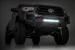 Front Bumper High Clearance Hybrid 20 Inch Black LED Toyota Tacoma (16-23) Rough Country